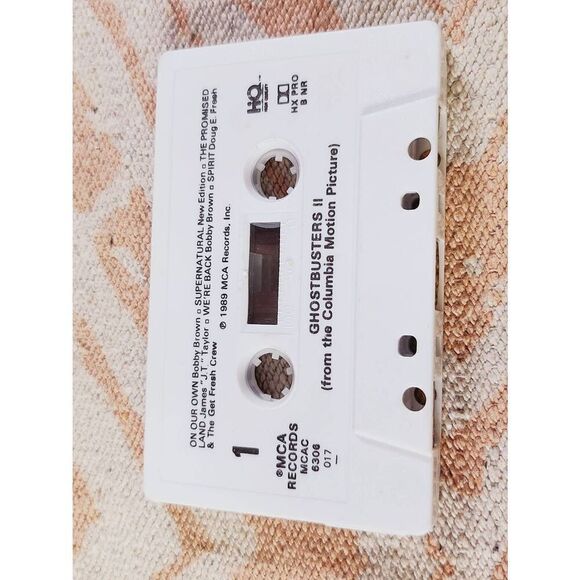 Ghostbusters 2 Cassette Tape - Picture 3 of 6